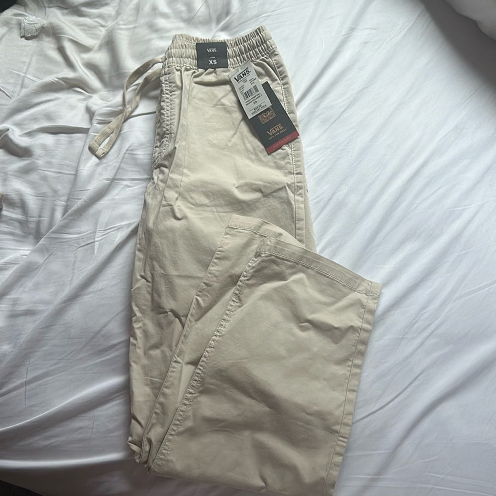 Elastic relaxed pants